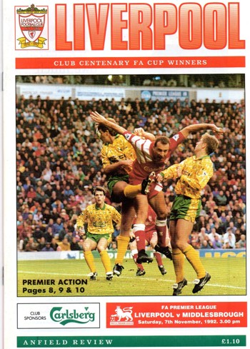 Match programme